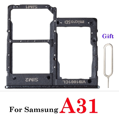 Picture of Samsung Galaxy A31 SM-A315 Dual SIM Tray Replacement Slot Holder with Opening Needle (Sim Ejector)