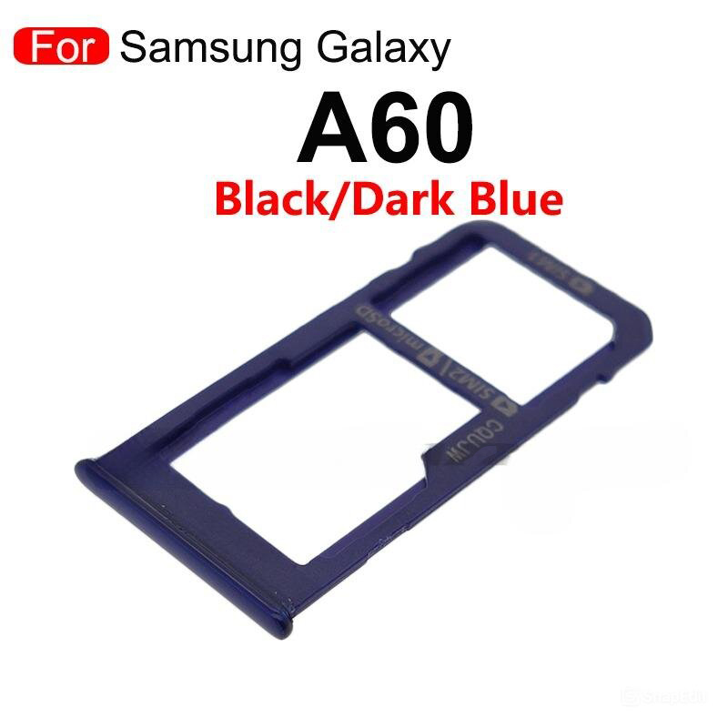 Picture of Samsung Galaxy M40 SM-M405/A60 SM-A606 Dual SIM Tray Replacement Slot Holder with Opening Needle (Sim Ejector)