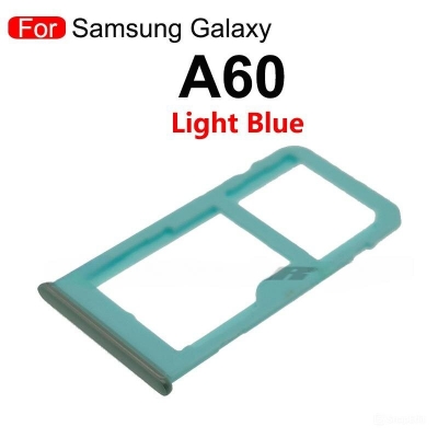 Picture of Samsung Galaxy M40 SM-M405/A60 SM-A606 Dual SIM Tray Replacement Slot Holder with Opening Needle (Sim Ejector)