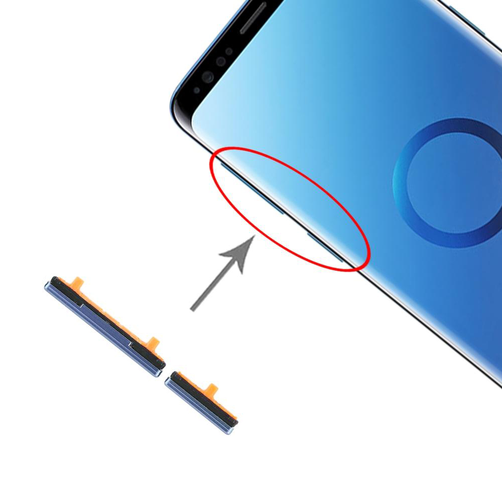 Picture of Power Volume Button Out Side Key For Samsung Galaxy S9 S9+ External Volume Button + Power ON OFF