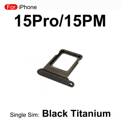 Picture of Single SIM Tray Replacement Slot for Apple iPhone 15 iPhone 15 Pro iPhone 15 Pro Max