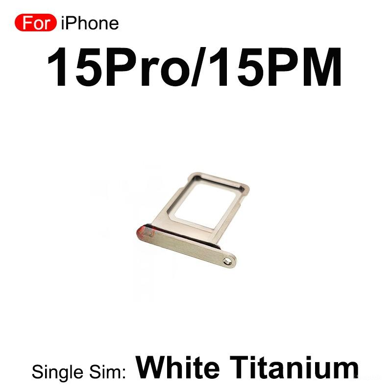 Picture of Single SIM Tray Replacement Slot for Apple iPhone 15 iPhone 15 Pro iPhone 15 Pro Max