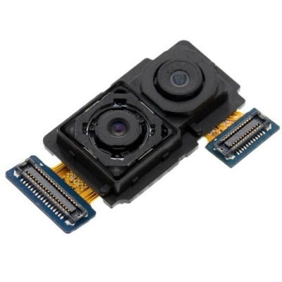 Picture of Back Rear Big Main Camera Module Flex Cable For Samsung Galaxy A20 A205 Small Front Camera Flex Replacement Parts