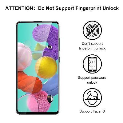 Picture of Premium Quality-M&OK Ultra Explosion Proof ESD Shield BEST TEMPERED GLASS Display Protector for For Samsung Galaxy A70 A705