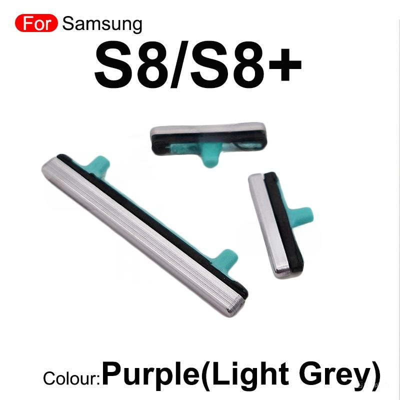 Picture of Power Volume and Bixby Button Out Side Key Side Button For Samsung Galaxy S8/S8+ External Volume Button + Power ON OFF