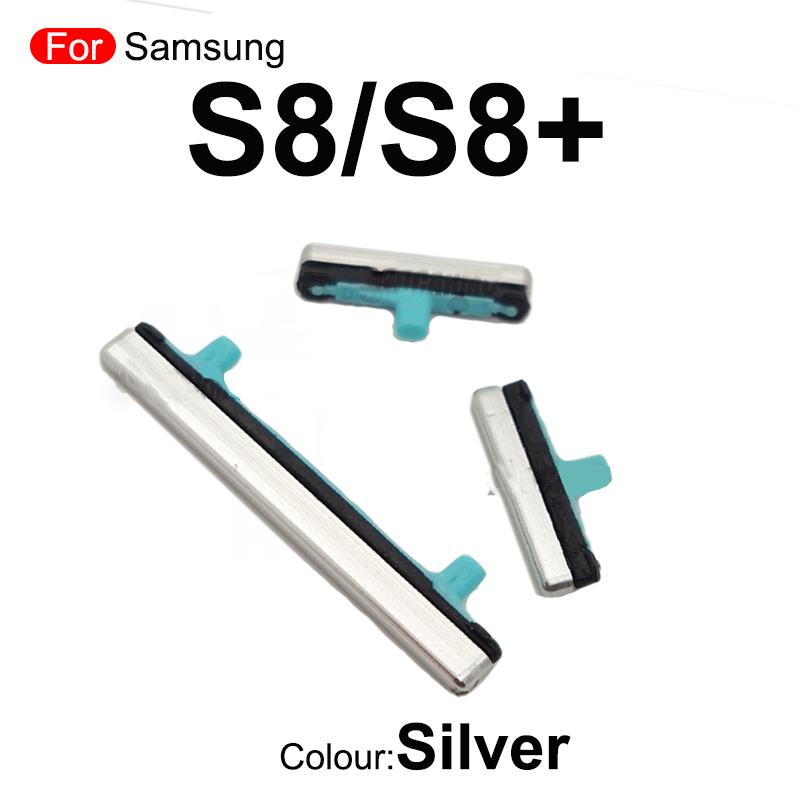 Picture of Power Volume and Bixby Button Out Side Key Side Button For Samsung Galaxy S8/S8+ External Volume Button + Power ON OFF