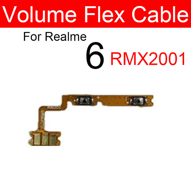 Picture of Oppo Realme 6 6i 6Pro 7 7i 7Pro 5G RMX2111 Power Volume Side Key Button Flex Ribbon Replacement Repair