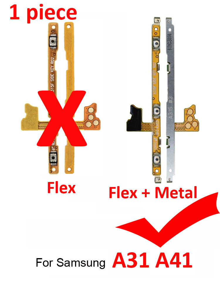 Picture of Samsung Galaxy A31 SM-A315/Galaxy A41 A415 A51 A71 4G Power Button Volume Button Flex Cable