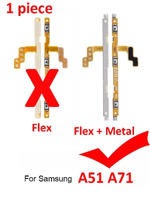Picture of Samsung Galaxy A31 SM-A315/Galaxy A41 A415 A51 A71 4G Power Button Volume Button Flex Cable