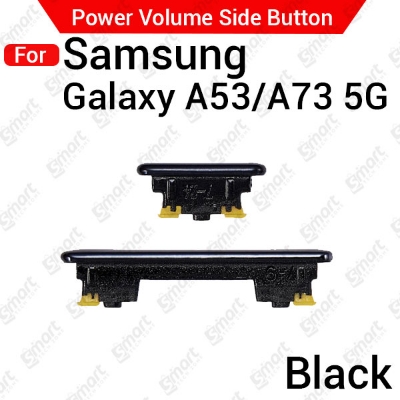 Picture of Compatible with Samsung Galaxy A53/A73 5G SM-A536 SM-A736 External Side Buttons Power On Off + Volume Control Button Outside Side Keys