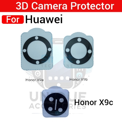 Picture of 3D Camera Lens Protector for Honor X9c X9a X9b Magic5 Lite Magic6 Lite Silk Print 9H Tempered Glass Full Coverage