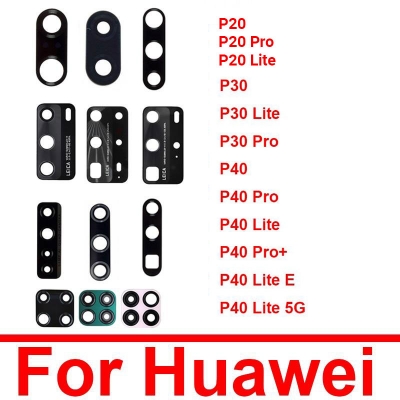 Picture of Main Camera Lens Glass Cover For Huawei P20 P20 Pro P20 Lite P30 P30 Pro P40  P40 Pro P40 Lite E 5G Camera Protection Glass Cover