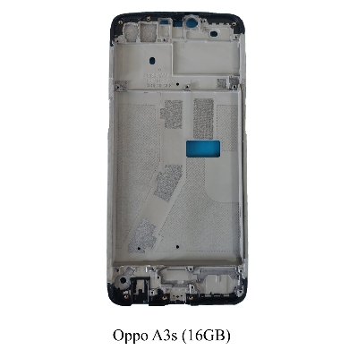 Picture of Oppo A3s CPH1803, CPH1853, CPH1805 Only Front LCD Frame Middle Chassis Housing (Black)