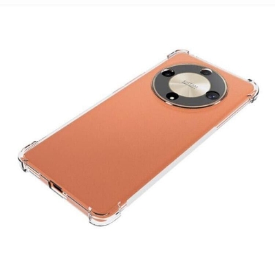 Picture of Shockproof Back Cover Case for Honor X9a / Honor X9b 5G | Raised Bump for Camera & Screen Protection | Ultra Clear Soft Silicone Back Cover for Honor X9a / Honor X9b 5G | (Transparent)