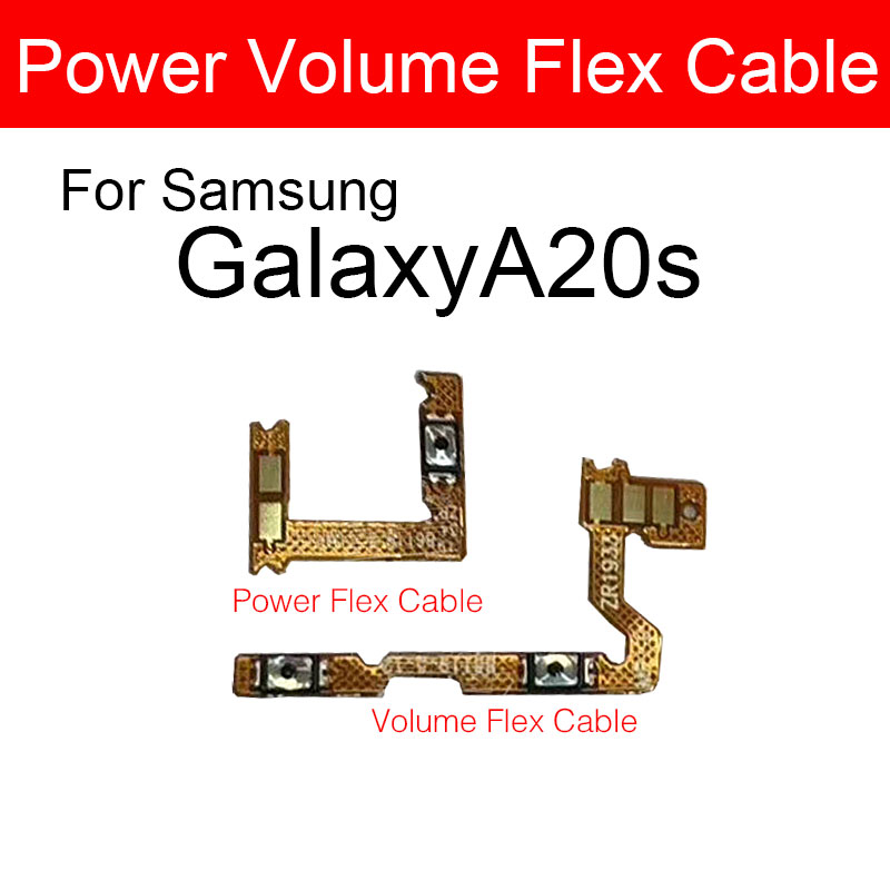 Picture of Samsung Galaxy A20s A207 Power and Volume Button Flex Cable Ribbon Replacement Repair