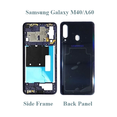 Picture of Side Frame and Back Panel for Samsung Galaxy M40/A60 Without Camera Glass