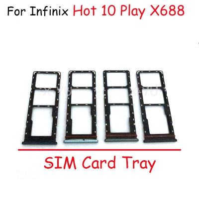 Picture of For Infinix Hot 9 Play X680/ Hot 10s X689/ Hot 10 Play X688 Sim Tray and SD Card Slot with Sim Ejector