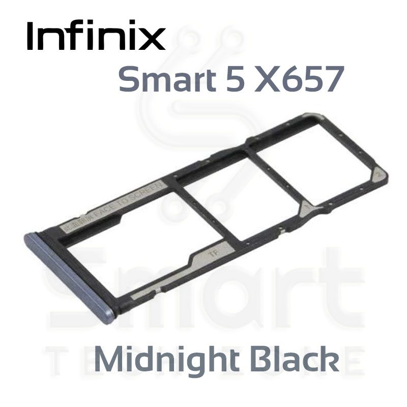 Picture of For Infinix Smart 5 X657 Sim Tray and SD Card Slot with Sim Ejector