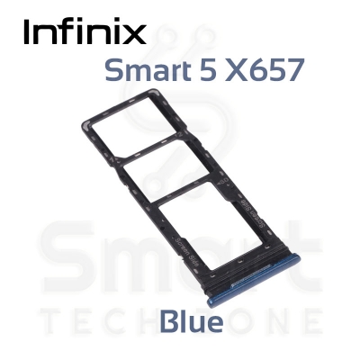 Picture of For Infinix Smart 5 X657 Sim Tray and SD Card Slot with Sim Ejector