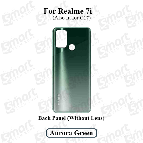 Picture of Realme C17/7i Back Housing Frame / Back Panel / Backshell / With Camera Glass Replacement Spare Parts