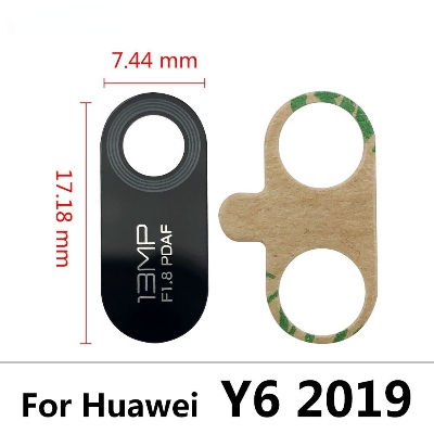 Picture of Main Camera Lens Glass Cover For Huawei Y6 Y6 Pro Y7 Y7 Pro Y7 Prime Y9 Y9 Prime 2019 Camera Protection Glass Cover