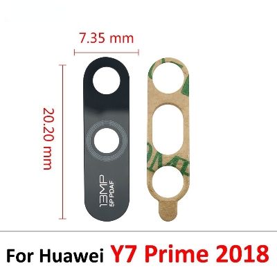 Picture of Main Camera Lens Glass Cover For Huawei Y6 Y6 Pro Y7 Y7 Pro Y7 Prime Y9 Y9 Prime 2019 Camera Protection Glass Cover