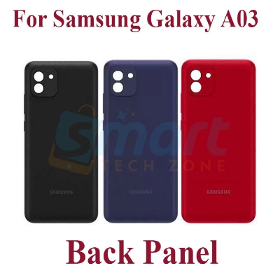 Picture of Samsung Galaxy A03 Back Panel/Backshell/Back Housing Including Without Camera Glass