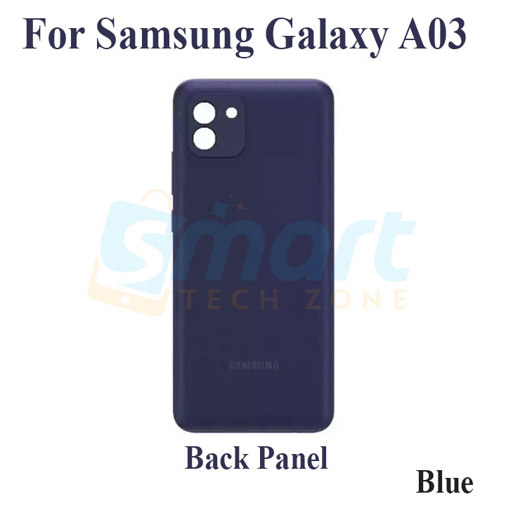 Picture of Samsung Galaxy A03 Back Panel/Backshell/Back Housing Including Without Camera Glass