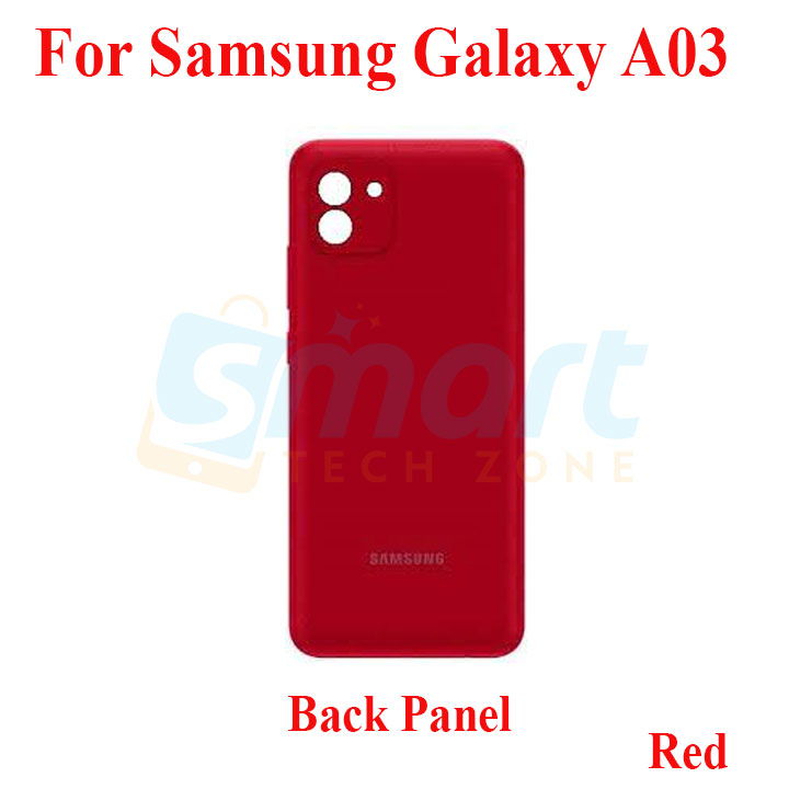 Picture of Samsung Galaxy A03 Back Panel/Backshell/Back Housing Including Without Camera Glass