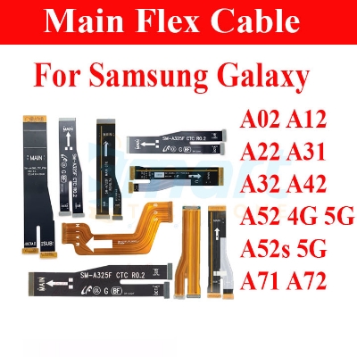Picture of Main Flex For Samsung Galaxy A02 A12 A22 A31 A32 A42 A52 4G 5G A52s 5G A71 A72 Motherboard Main Board Connector  Flex Cable Repair Spare Replacement Parts