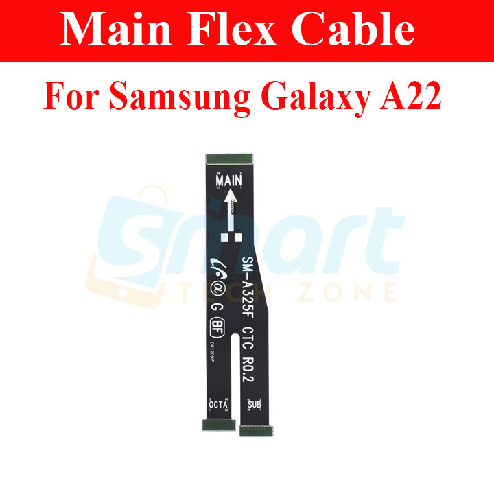 Picture of Main Flex For Samsung Galaxy A02 A12 A22 A31 A32 A42 A52 4G 5G A52s 5G A71 A72 Motherboard Main Board Connector  Flex Cable Repair Spare Replacement Parts