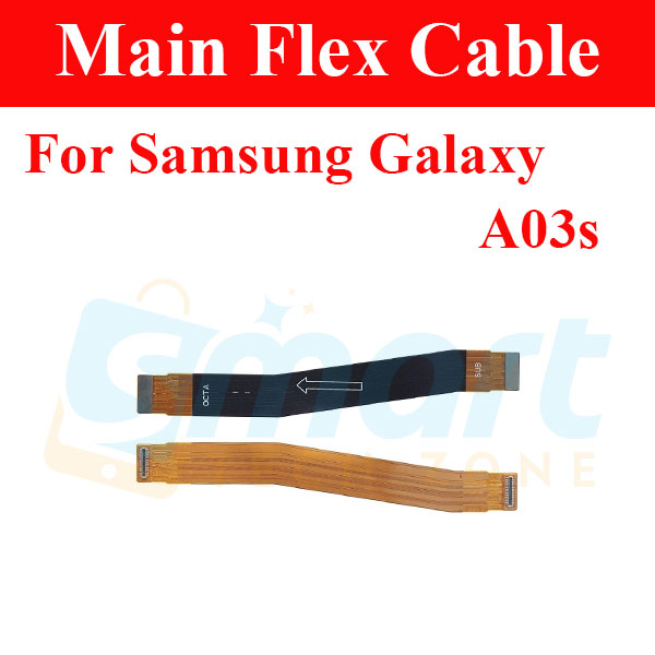 Picture of Main Flex For Samsung Galaxy A03s A03 Core A04 A04s A05 A13 A15 5G A23 A24 A33 5G A34 5G A33 5G A53 5G A55 5G Motherboard Main Board Connector  Flex Cable Repair Spare Replacement Parts