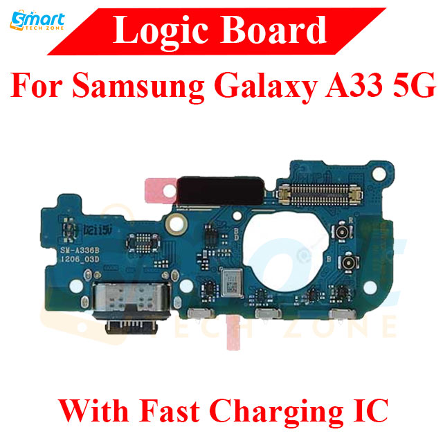 Picture of Charging Logic Board For Samsung Galaxy A33 5G Charging Port USB Plug PCB Dock Connector Spare parts