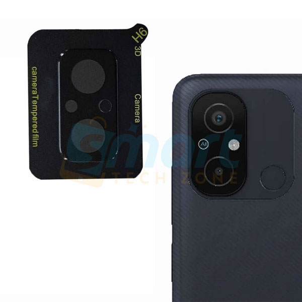 Picture of 3D Back Camera Lens Glass Protector for Xiaomi Redmi 10c 12c 13c 14c | Full Camera Coverage I 3D Lens Shield I Oil Resistant