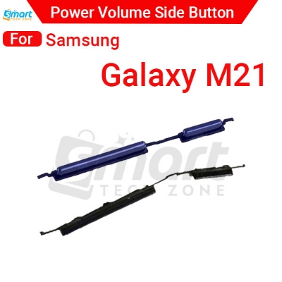 Picture of Compatible with Samsung Galaxy M21 External Side Buttons Power On Off + Volume Control Button Outside Side Keys