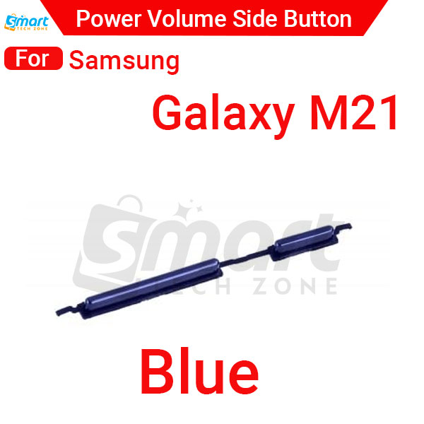 Picture of Compatible with Samsung Galaxy M21 External Side Buttons Power On Off + Volume Control Button Outside Side Keys