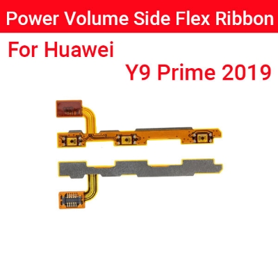Picture of Huawei Y9 Prime 2019 Power on / off Switch Button Side Volume Up Down Buttons Flex Cable Replacement Parts