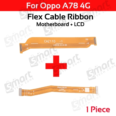Picture of Main Motherboard (Main to SUB Board) Flex Cable for Oppo A78 4G CPH2565 Main LCD (Display) Flex Cable Ribbon Replacement Parts