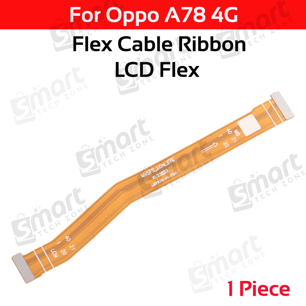 Picture of Main Motherboard (Main to SUB Board) Flex Cable for Oppo A78 4G CPH2565 Main LCD (Display) Flex Cable Ribbon Replacement Parts