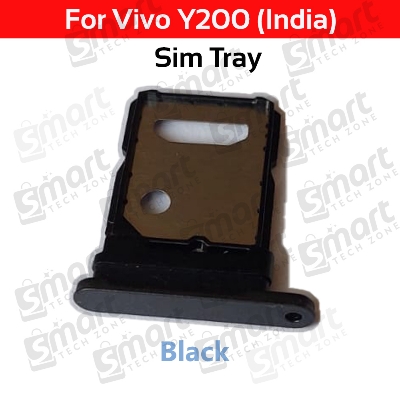 Picture of Sim Tray SD Card Tray Holder Card Compatible with Vivo Y200 (Indian Version) With Sim Ejector Pin Replacement Part