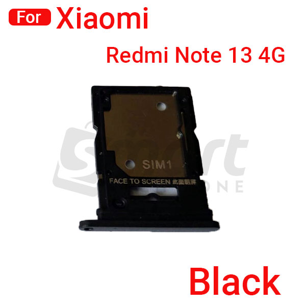 Picture of Sim Tray SD Card Tray Holder Card Compatible with Xiaomi Redmi Note 13 4G Sim Ejector Pin Replacement Part