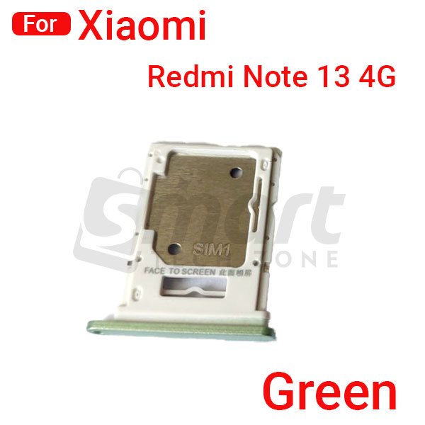 Picture of Sim Tray SD Card Tray Holder Card Compatible with Xiaomi Redmi Note 13 4G Sim Ejector Pin Replacement Part