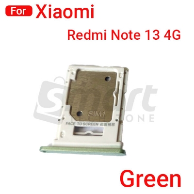 Picture of Sim Tray SD Card Tray Holder Card Compatible with Xiaomi Redmi Note 13 4G Sim Ejector Pin Replacement Part
