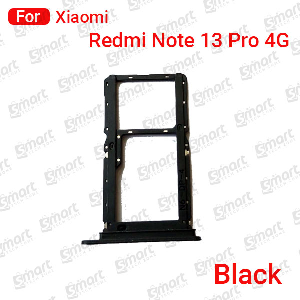 Picture of Sim Tray SD Card Tray Holder Card Compatible with Xiaomi Redmi Note 13 Pro 4G Sim Ejector Pin Replacement Part