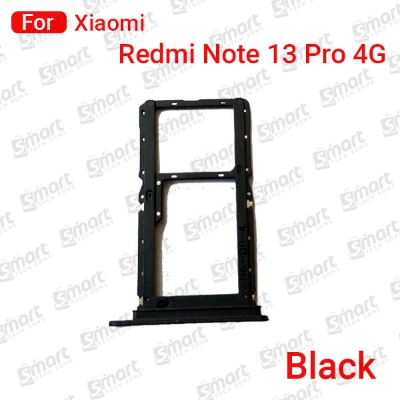 Picture of Sim Tray SD Card Tray Holder Card Compatible with Xiaomi Redmi Note 13 Pro 4G Sim Ejector Pin Replacement Part