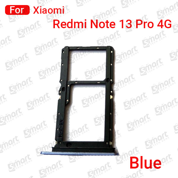 Picture of Sim Tray SD Card Tray Holder Card Compatible with Xiaomi Redmi Note 13 Pro 4G Sim Ejector Pin Replacement Part