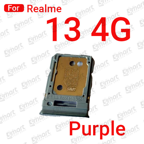 Picture of Sim Tray SD Card Tray Holder Card Compatible with Realme 13 4G Sim Ejector Pin Replacement Part