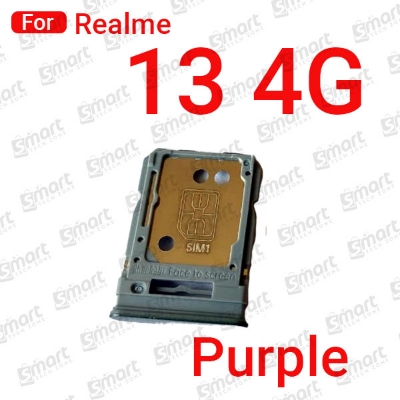 Picture of Sim Tray SD Card Tray Holder Card Compatible with Realme 13 4G Sim Ejector Pin Replacement Part