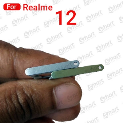Picture of Sim Tray SD Card Tray Holder Card Compatible with Realme 12 Sim Ejector Pin Replacement Part