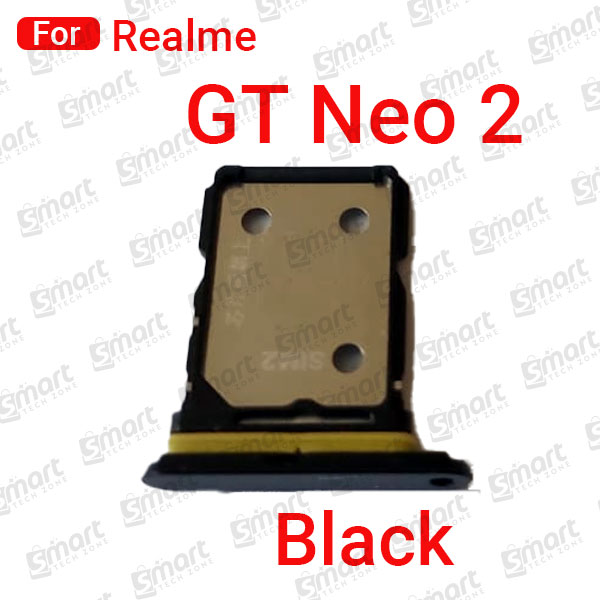 Picture of Sim Tray SD Card Tray Holder Card Compatible with Realme GT Neo 2 Sim Ejector Pin Replacement Part